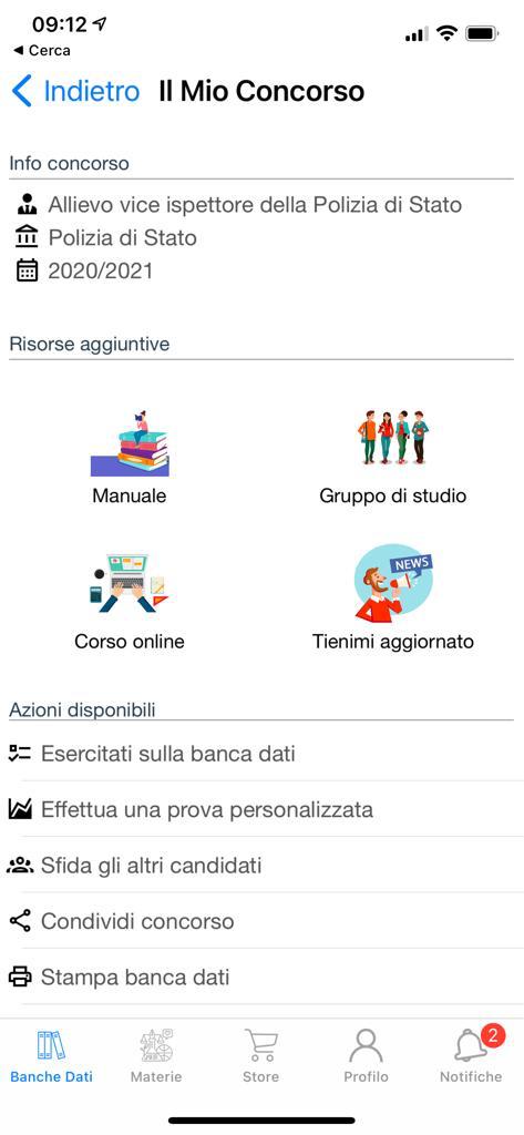 Banca dati Concorso Vice Ispettore Polizia di Stato