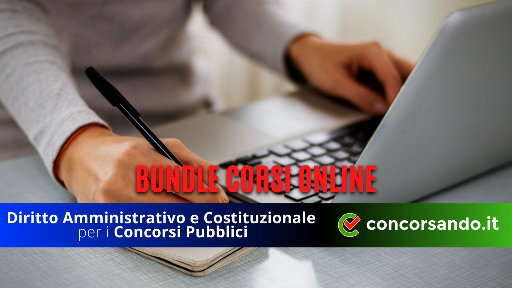 Bundle Corsi Online Diritto Amministrativo e Costituzionale