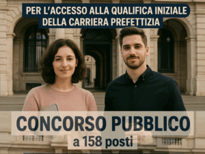 158 posti per l’accesso alla qualifica iniziale