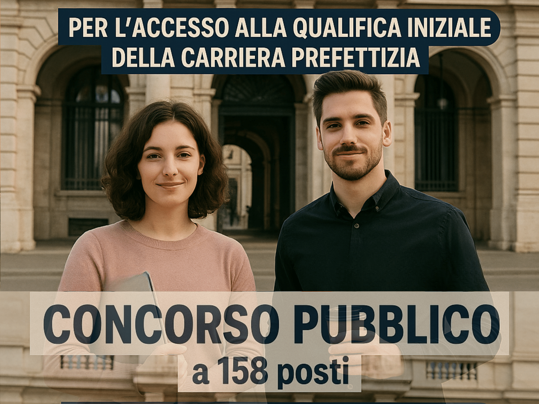 Concorso Carriera Prefettizia 2025 - 158 posti - Banca dati ufficiale per preselezione 4 dicembre