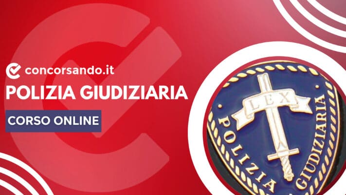  Corso Online Polizia Giudiziaria