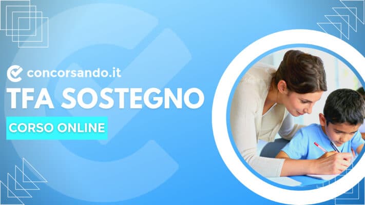 Corso Online TFA Sostegno