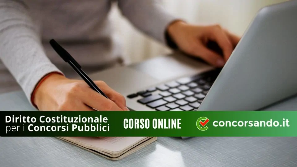 Diritto Costituzionale per i Concorsi Pubblici - Corso Online