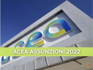 ACEA assunzioni 2022