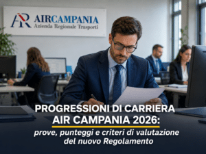 AIR CAMPANIA Progressioni di carriera 2026 prove