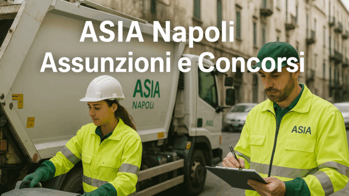 ASIA Napoli Assunzioni e Concorsi in arrivo 2025: previsti incrementi di personale