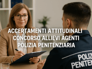Accertamenti Attitudinali Concorso Allievi Agenti Polizia Penitenziaria