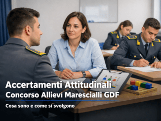 Accertamenti Attitudinali Concorso Allievi Marescialli GDF