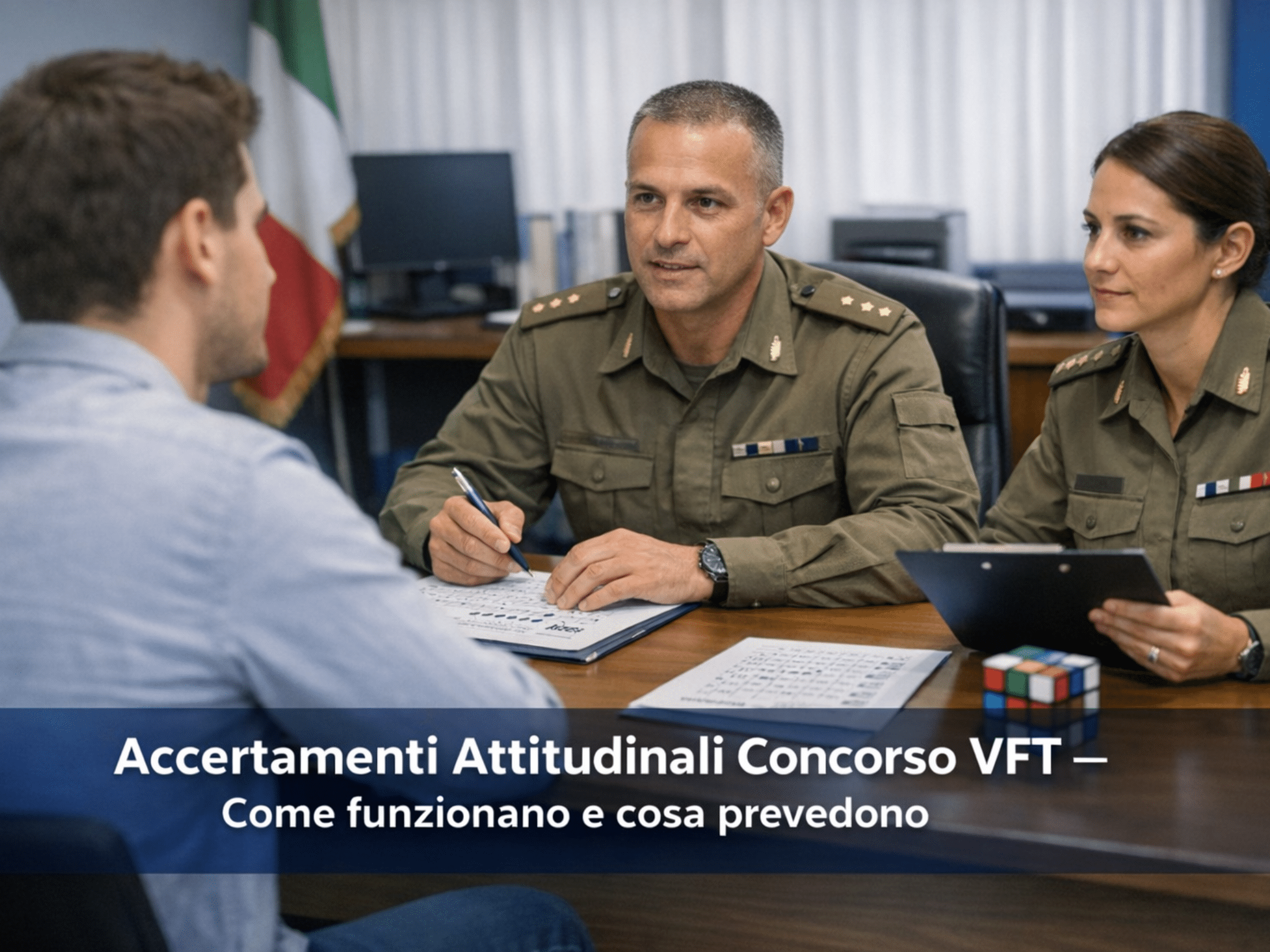 Accertamenti Attitudinali Concorso VFT - Guida completa ai test psicoattitudinali