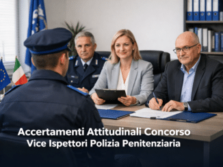 Accertamenti Attitudinali Concorso Vice Ispettori Polizia Penitenziaria