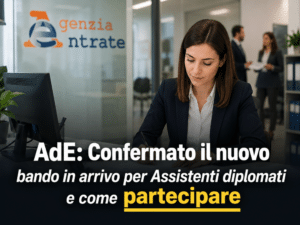 AdE Confermato il nuovo bando in arrivo Assistenti diplomati