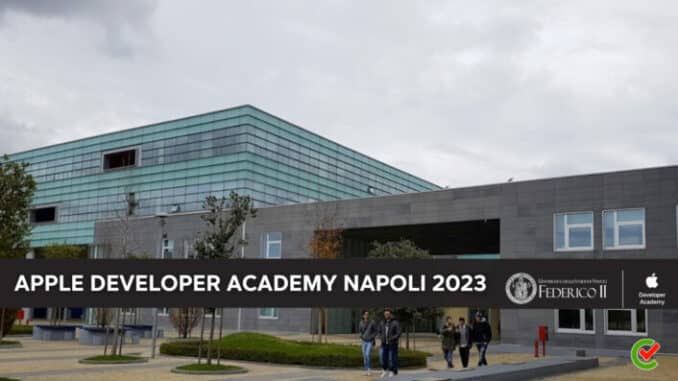 Apple Developer Academy Napoli 2023 – 240 posti all'università per studenti