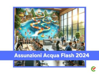 Assunzioni Acqua Flash 2024