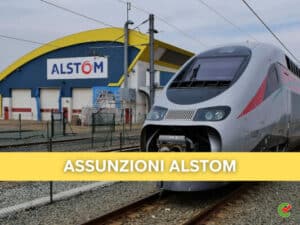 Assunzioni Alstom 2023