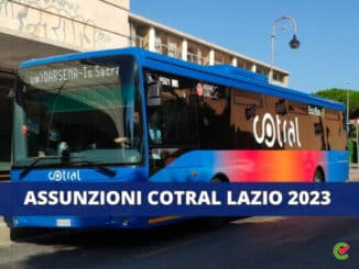 Assunzioni Cotral Lazio 2023 - 100 nuovi posti di lavoro previsti