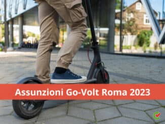Assunzioni Go-Volt Roma 2023