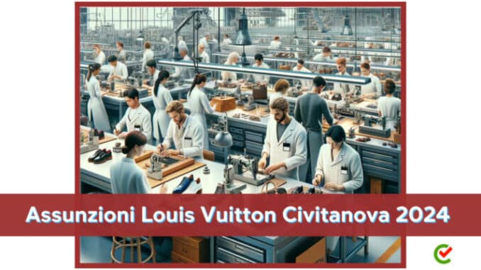 Assunzioni Louis Vuitton Civitanova 2024 - 500 posti di lavoro
