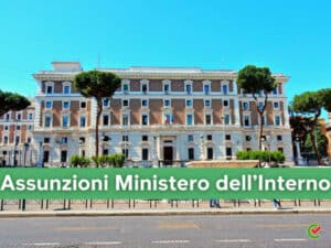 Assunzioni Ministero dell'Interno