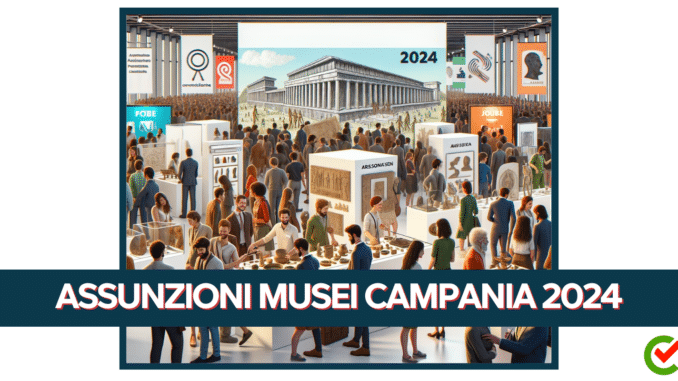 Assunzioni Musei Campania 2024 - Lavoro per Archeologi, Storici dell’arte, Restauratori e Architetti