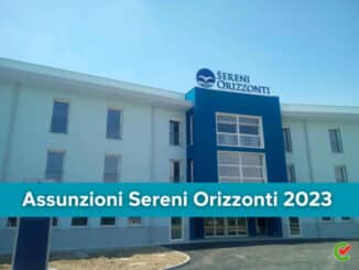 Assunzioni Sereni Orizzonti 2023