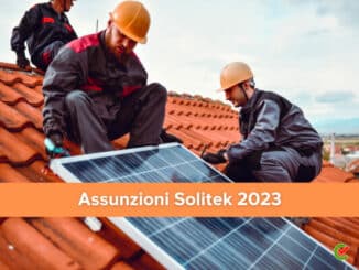 Assunzioni Solitek 2023