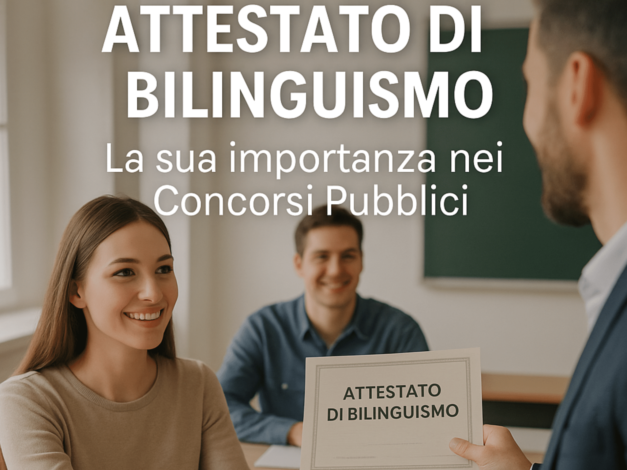 Attestato di Bilinguismo - La sua importanza nei Concorsi Pubblici in Alto Adige