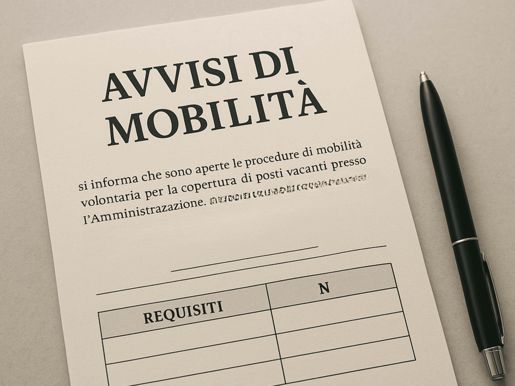 Avvisi di Mobilità nella Pubblica Amministrazione: cosa sono e come funzionano