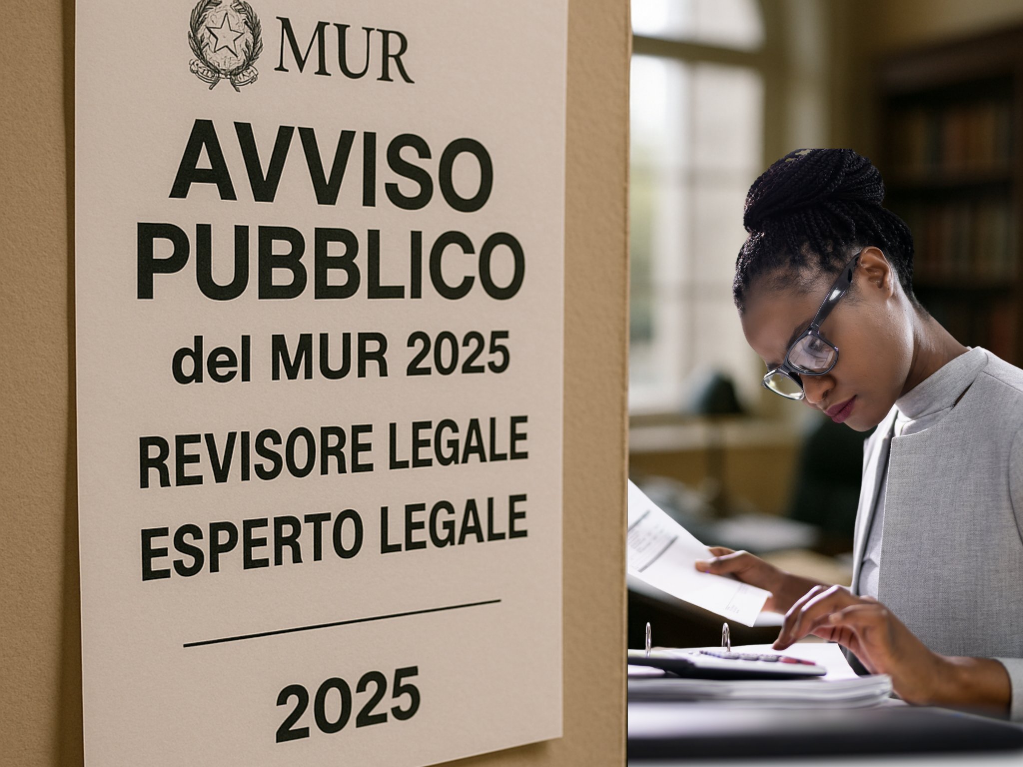 Avviso pubblico del MUR 2025 Revisore e Esperto legale 2025 incarichi