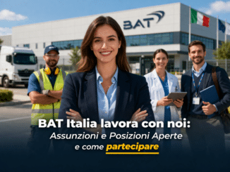 BAT Italia lavora con noi - Assunzioni