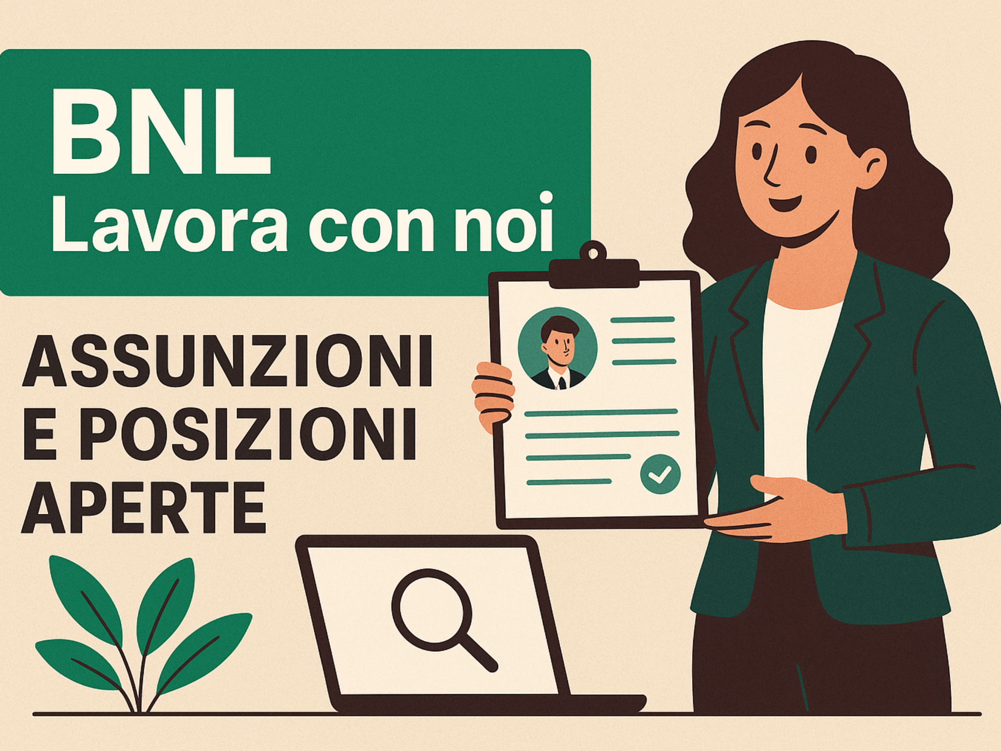 BNL Lavora con noi - Assunzioni e Posizioni aperte