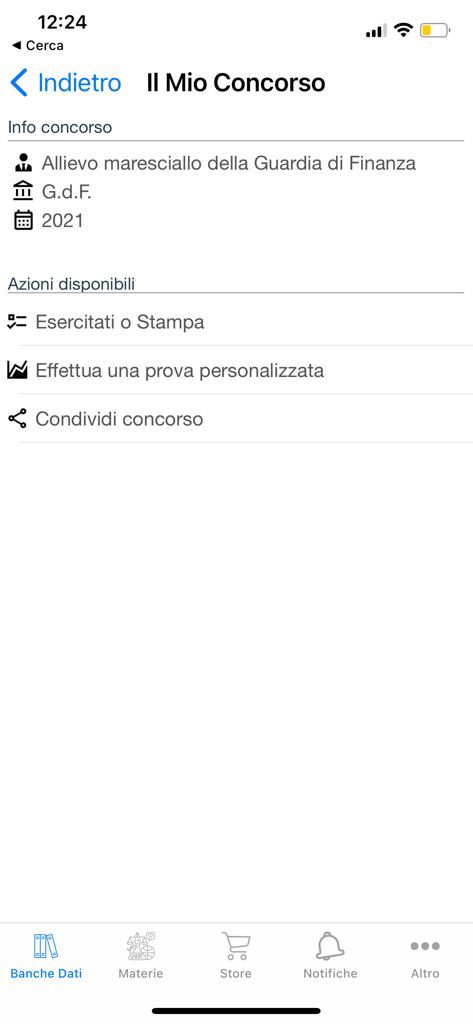 Banca Dati Concorso Allievi Marescialli GdF