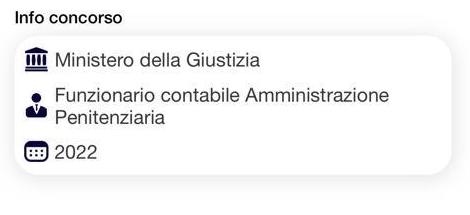 banca dati (NON UFFICIALE) Funzionari Contabili Ministero della Giustizia DAP 2023