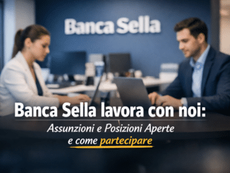Banca Sella lavora con noi - Assunzioni