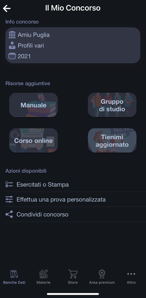 Banca Dati Concorso AMIU puglia