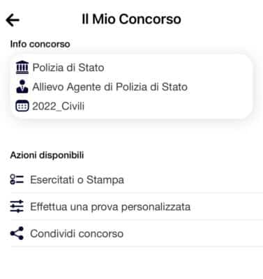 Banca dati Concorso Allievi Agenti Polizia di Stato aperto ai civili