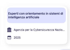 Esperti acn banca dati sistemi di AI