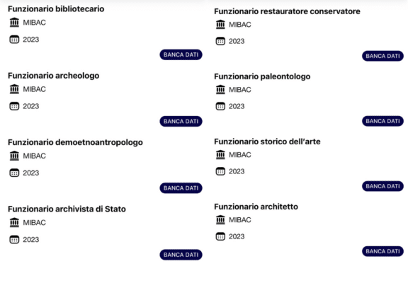 Banche Dati MIC