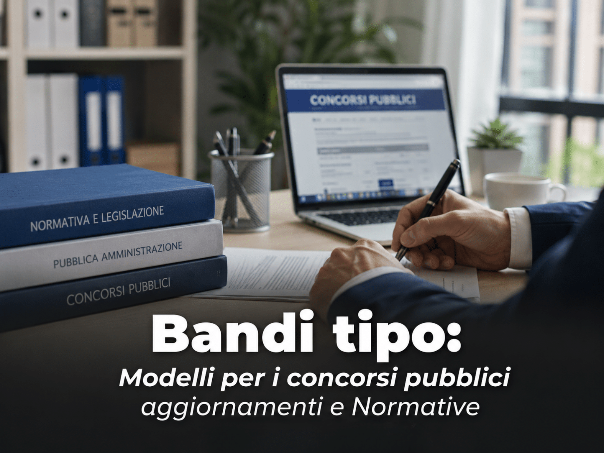 Bandi tipo - Modelli per i concorsi pubblici aggiornamenti e Normative