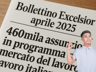 Bollettino Excelsior aprile 2025 460mila assunzioni in programma nel mercato del lavoro italiano