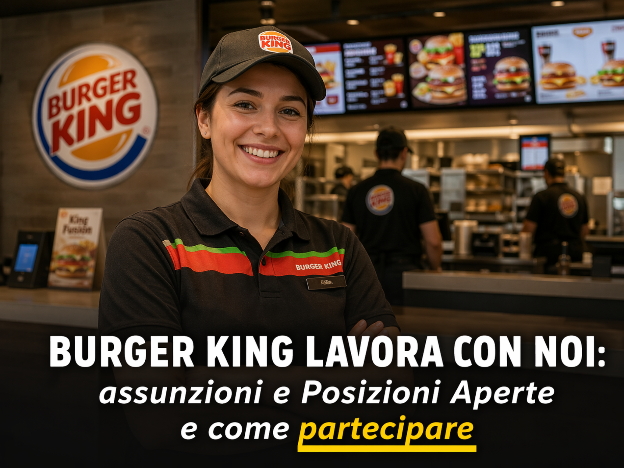Burger King lavora con noi - Assunzioni