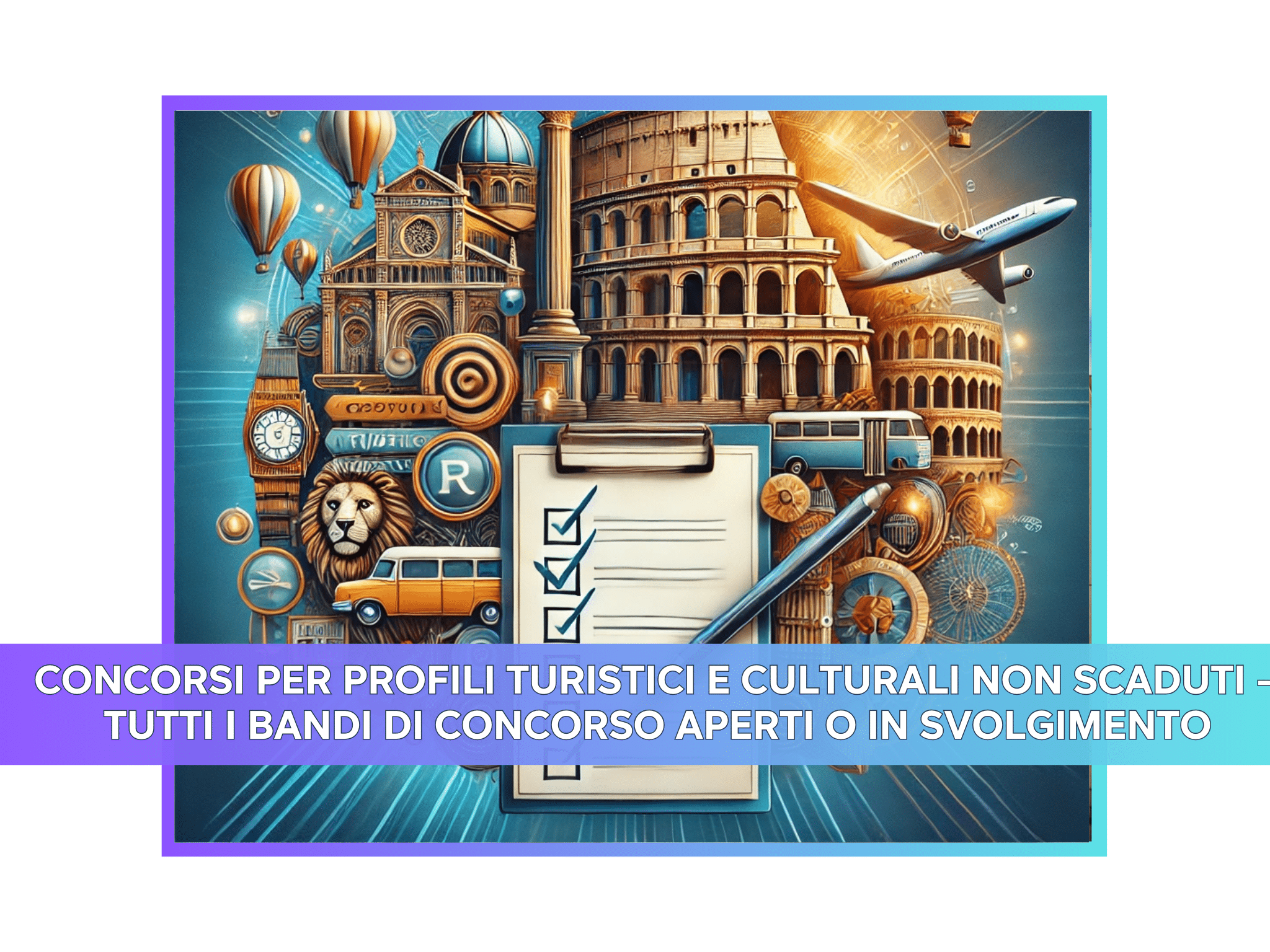 Concorsi per profili turistici e culturali 2026 – Tutti i bandi di concorso aperti o in svolgimento