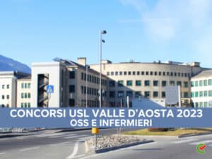 CONCORSI USL VALLE D'AOSTA 2023