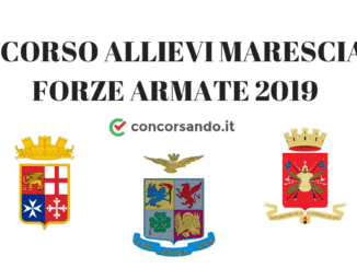 CONCORSO ALLIEVI MARESCIALLI FORZE ARMATE 2019