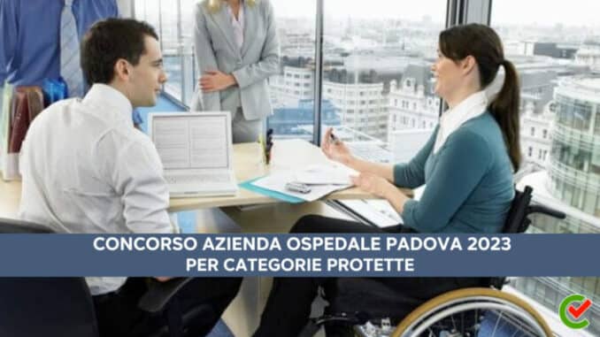 CONCORSO AZIENDA OSPEDALE PADOVA 2023