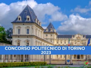 CONCORSO POLITECNICO DI TORINO 2023