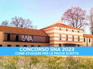 CONCORSO SNA 2023