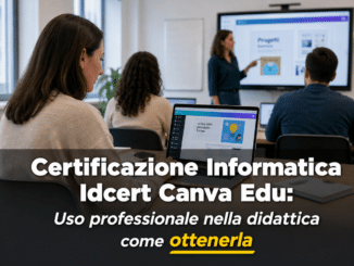 Certificazione Informatica Idcert Canva Edu Uso professionale