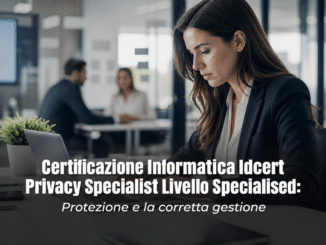 Certificazione Informatica Idcert Privacy Specialist Livello