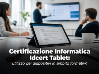 Certificazione Informatica Idcert Tablet