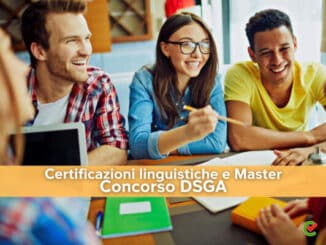 Certificazioni linguistiche e Master per il Concorso DSGA